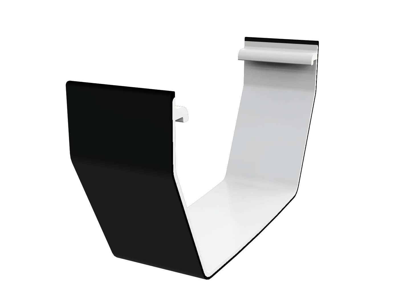 Freeflow Square Black Guttering